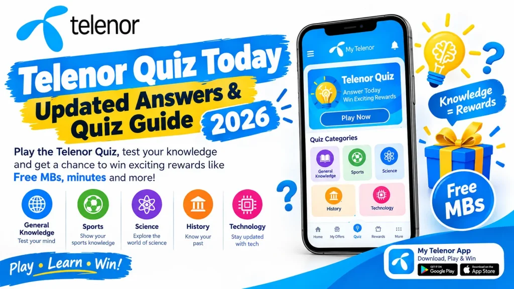 Telenor Quiz Today